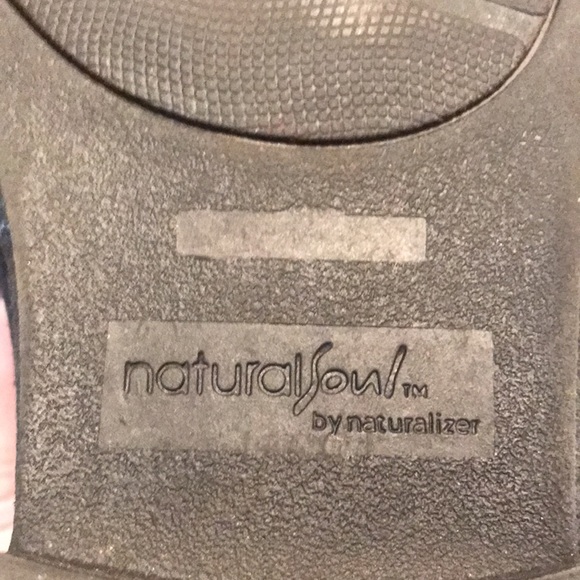 Blue suede lace up boots by Naturalizer - Picture 3 of 6